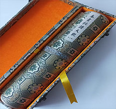 夷陵书画装裱案例